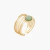 Best Balaboosté Bague 3 rangs acier inoxydable