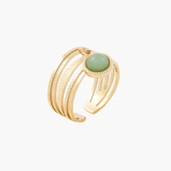 Best Balaboosté Bague 3 rangs acier inoxydable