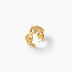 Shop Balaboosté Bague ajustable acier inoxydable