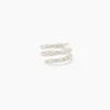 Store Balaboosté Bague enroulée à strass