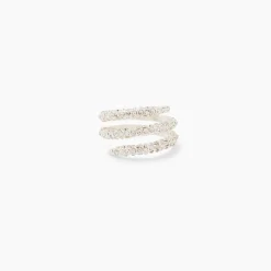 Store Balaboosté Bague enroulée à strass