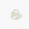 Discount Balaboosté Bague entremêlée - argenté