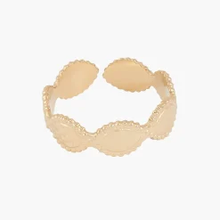 Online Balaboosté Bague martelée Acier Inoxydable
