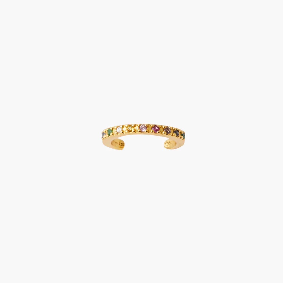 Best Sale Balaboosté Bijou d'oreilles anneau multicolore Argent Garanti