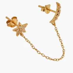 Best Balaboosté Boucle d'oreille chaine Argent Garanti