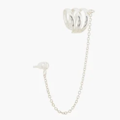 Hot Balaboosté Boucle d'oreille single earcuff Argent Garanti