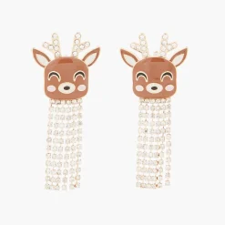 Best Balaboosté Boucle d'oreilles Noël tête de renne