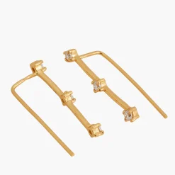 Clearance Balaboosté Boucles d'oreilles Argent Garanti et Oxydes de Zirconium