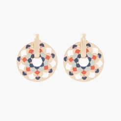 Cheap Balaboosté Boucles d'oreilles Balagane rondes imprimées