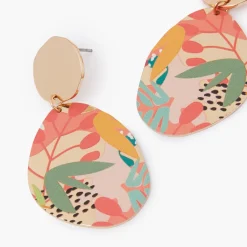New Balaboosté Boucles d'oreilles Balagane à imprimé floral