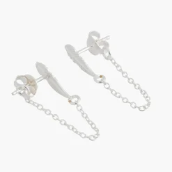 New Balaboosté Boucles d'oreilles chaînes Argent Garanti