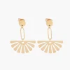 New Balaboosté Boucles d'oreilles demi-lune Acier Inoxydable