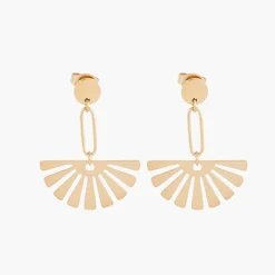 New Balaboosté Boucles d'oreilles demi-lune Acier Inoxydable