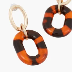Shop Balaboosté Boucles d'oreilles maillons écailles