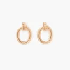 Hot Balaboosté Boucles d'oreilles maillons dorée