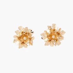 Sale Balaboosté Boucles d'oreilles multi-fleurs - doré