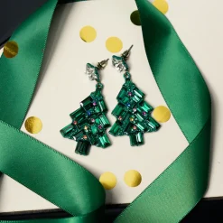 Discount Balaboosté Boucles d'oreilles Noël sapin