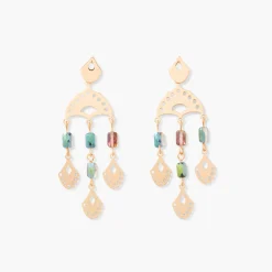 Cheap Balaboosté Boucles d'oreilles pendantes à facettes