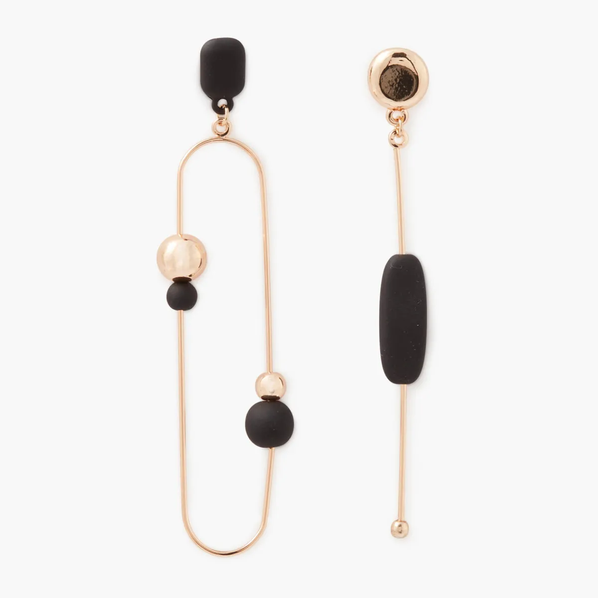 Cheap Balaboosté Boucles d'oreilles pendantes asymétrique