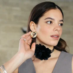 Shop Balaboosté Boucles d'oreilles rondes imparfaites