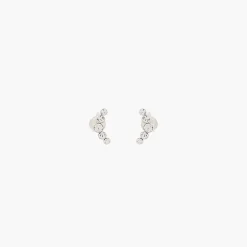 Flash Sale Balaboosté Boucles d'oreilles strass Argent Garanti