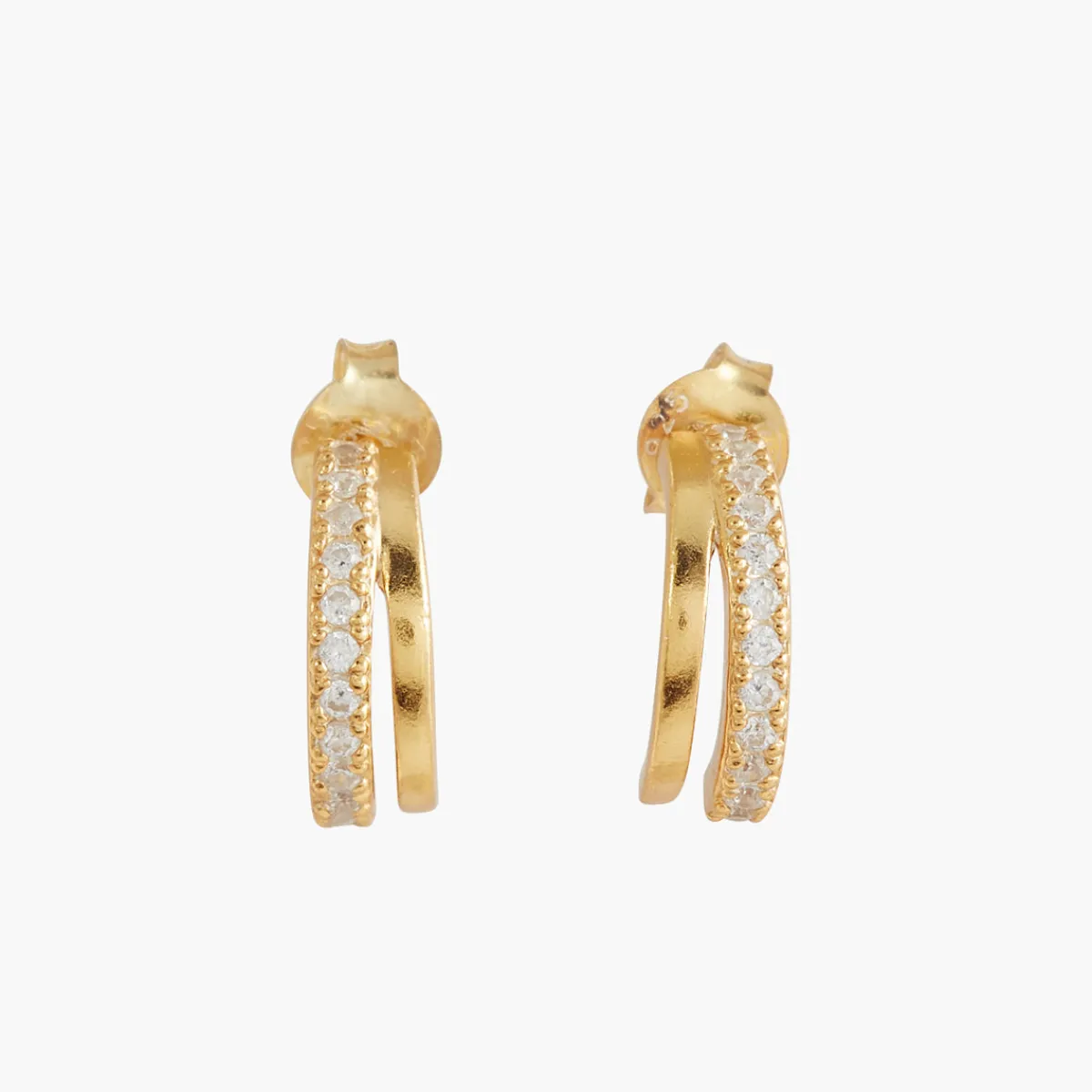 Hot Balaboosté Boucles d'oreilles zirconium Argent Garanti