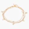 Best Sale Balaboosté Bracelet 3 rangs à strass