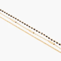Shop Balaboosté Bracelet 3 rangs Acier Inoxydable