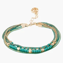 Fashion Balaboosté Bracelet 5 rangs perles fantaisie