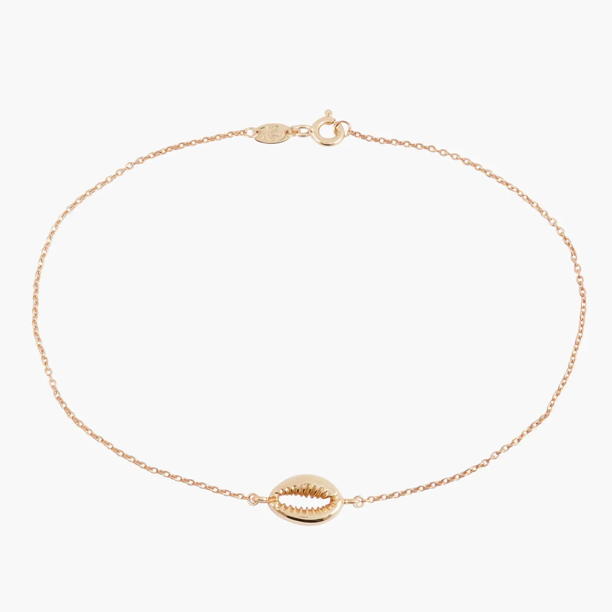 Shop Balaboosté Bracelet de cheville coquillage Argent Garanti