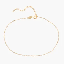 Fashion Balaboosté Bracelet de cheville torsadé Argent Garanti