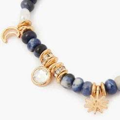 Outlet Balaboosté Bracelet élastique à perles fantaisies et pampilles