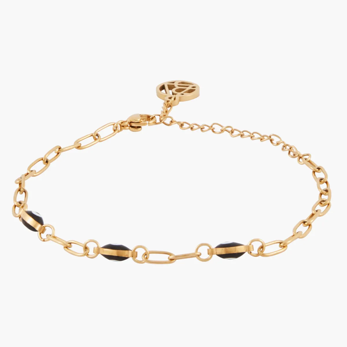New Balaboosté Bracelet perles oeil Acier Inoxydable