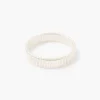 New Balaboosté Bracelet strié argenté
