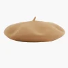 Online Balaboosté Béret en laine camel