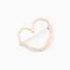 Best Sale Balaboosté Broche coeur dorée