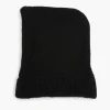 Shop Balaboosté Cagoule en laine noire