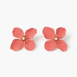 Shop Balaboosté Clips d'oreilles fleurs