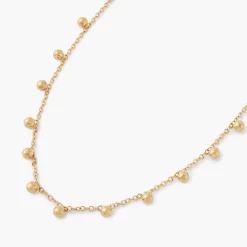 Clearance Balaboosté Collier à maillons et pampilles - acier inoxydable