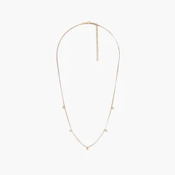 Discount Balaboosté Collier 5 pierres zirconium Argent Garanti Silver Idol