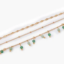 Discount Balaboosté Collier 3 rangs acier inoxydable