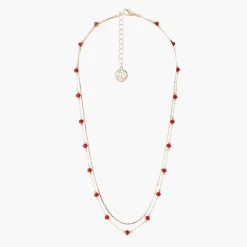 Flash Sale Balaboosté Collier 2 rangs chaine et perles