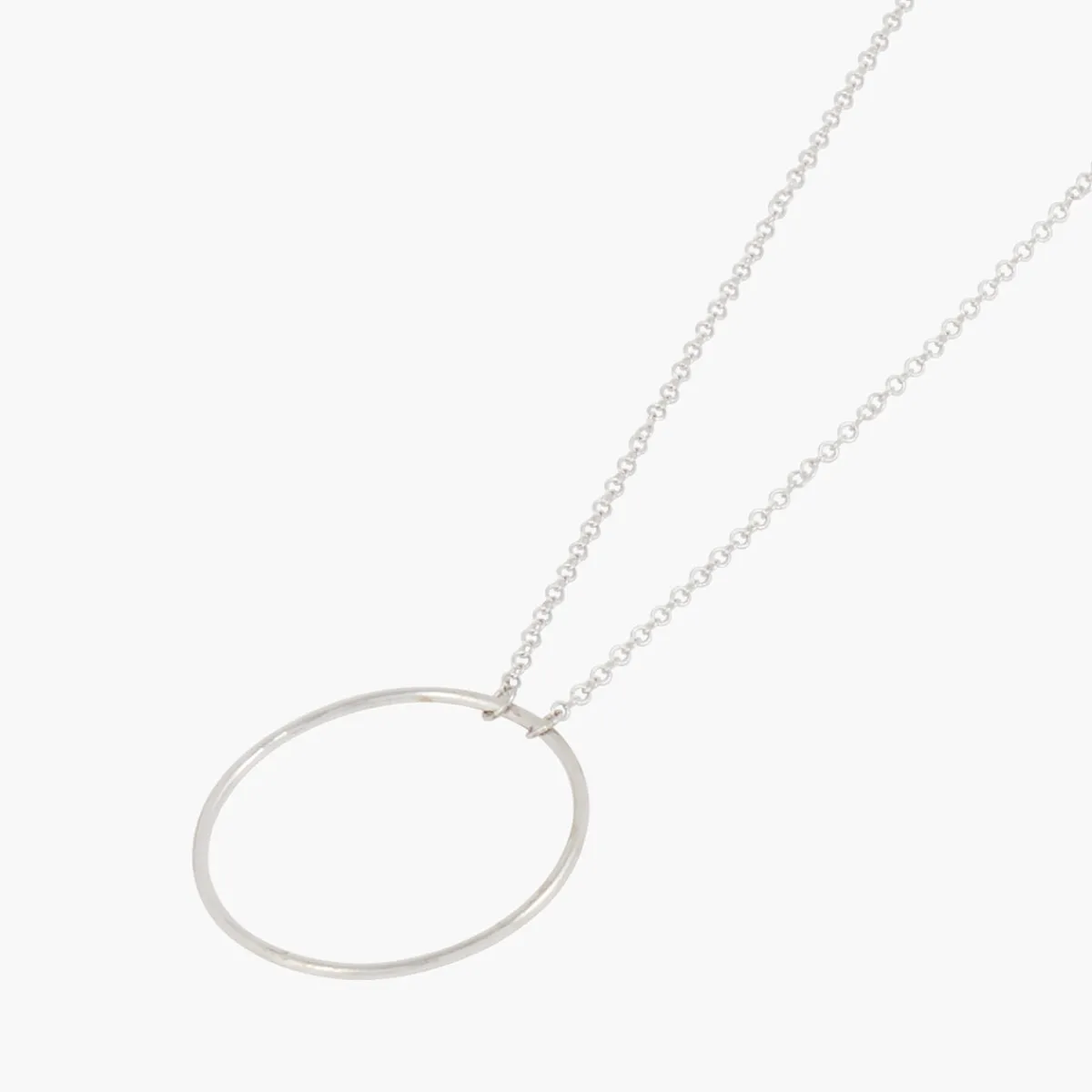 Outlet Balaboosté Collier anneau Argent Garanti Silver Idol