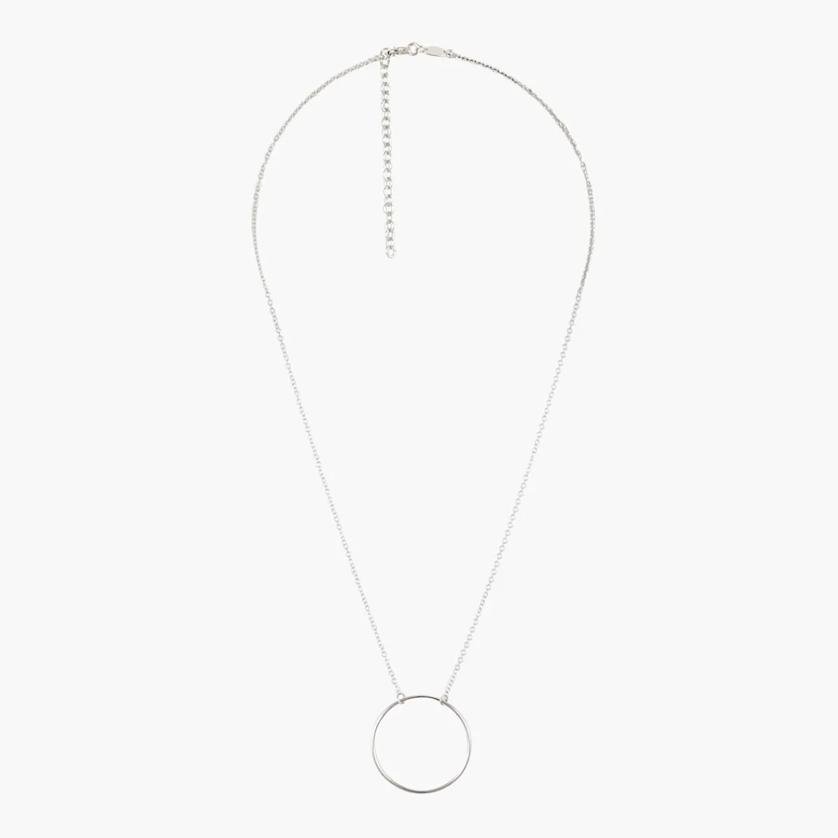 Outlet Balaboosté Collier anneau Argent Garanti Silver Idol