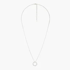Clearance Balaboosté Collier anneau strass Argent Garanti Silver Idol