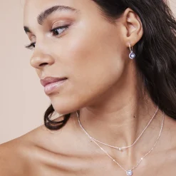Online Balaboosté Collier Argent Garanti Diamant Precious Diamond