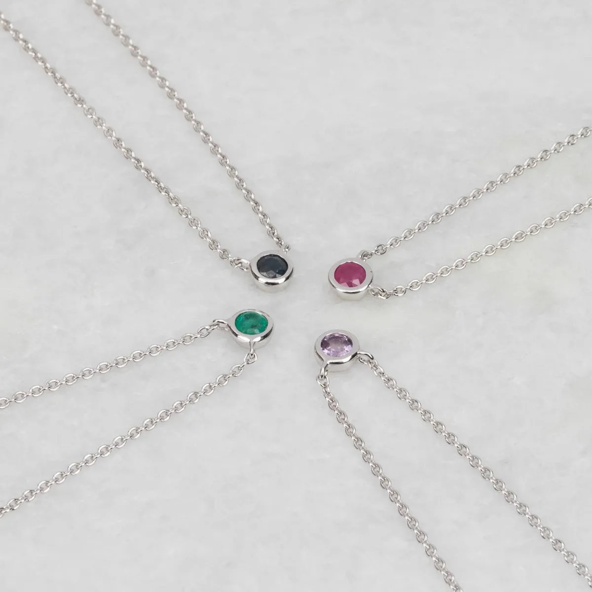 Best Balaboosté Collier Argent Garanti et Améthyste