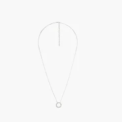 Hot Balaboosté Collier cercle strass Argent Garanti