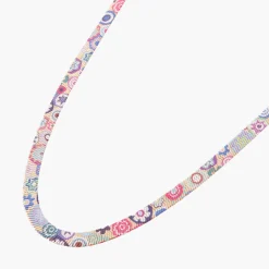Store Balaboosté Collier chaine serpent Balagane à imprimé floral