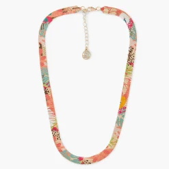Fashion Balaboosté Collier chaine serpent Balagane à imprimé floral